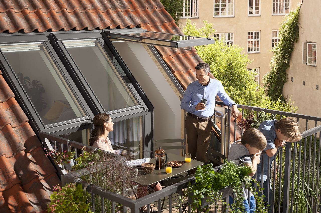 velux GEL Terrace windows