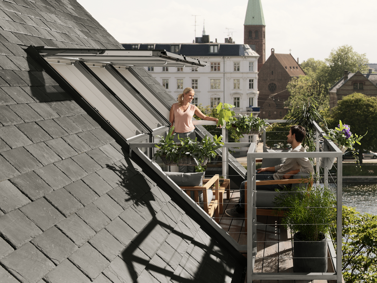 velux GEL Terrace windows