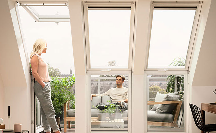 velux GEL Terrace windows