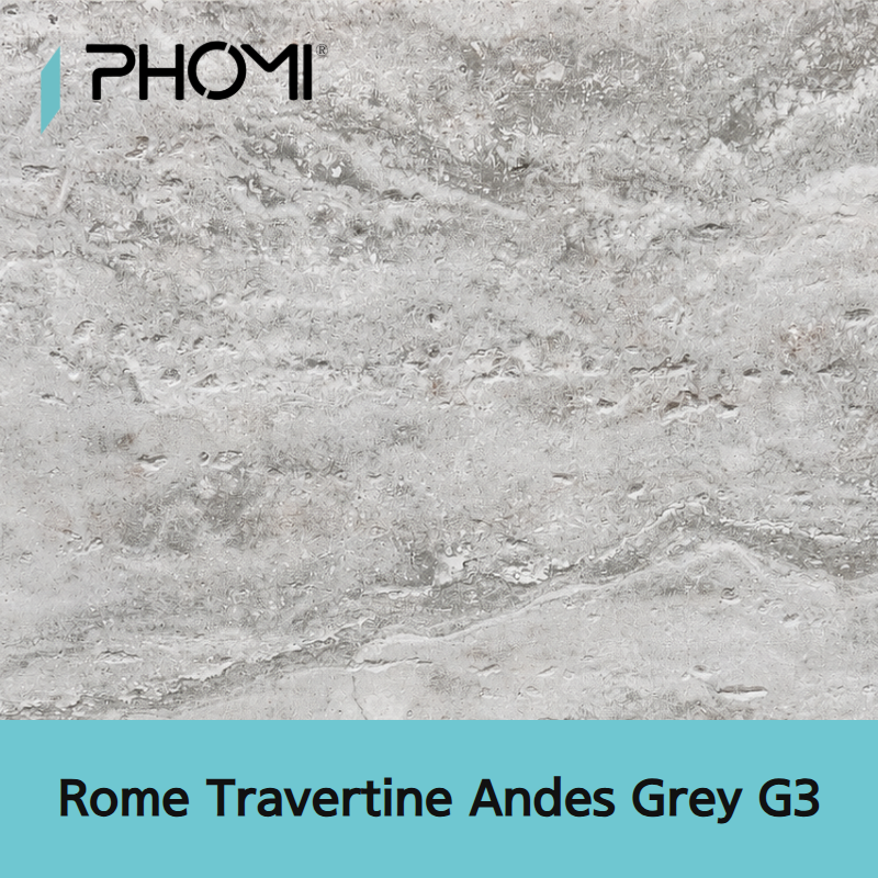 포미스톤 Rome Travertine Andes Grey G3