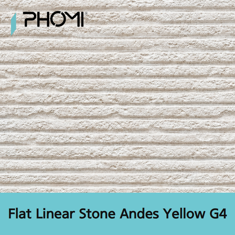 포미스톤 Flat Linear Stone Andes Yellow G4