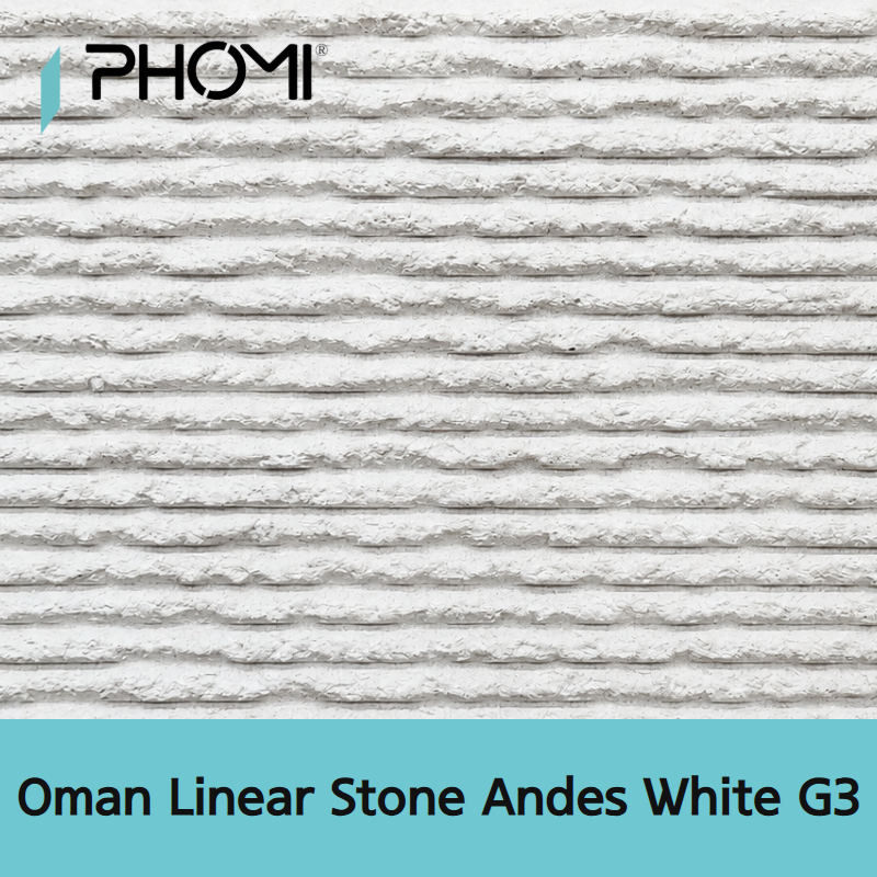 포미스톤 Oman Linear Stone Andes White G3