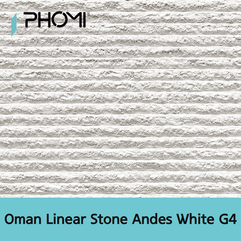 포미스톤 Oman Linear Stone Andes White G4