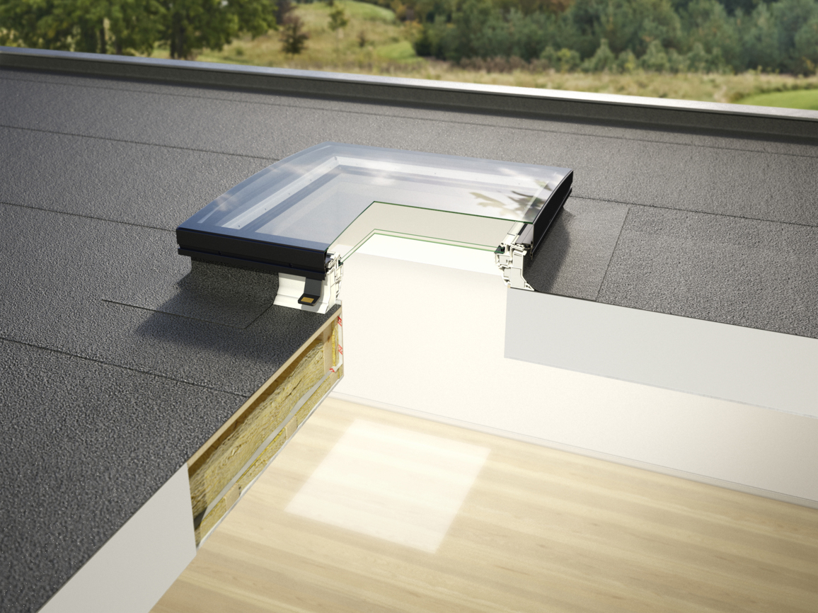 VELUX 벨룩스 평지붕창 CFP - 옥상이 많은 국내에 딱!